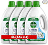 Dettol Laundry Sanitiser, Antibacterial, Fresh Cotton, 6L (1.5L x 4pck) 12hr Freshness, Hygienically Clean, Removes Odour, Kills 99.9 Percent of Bacteria