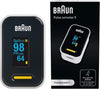 Braun Pulse Oximeter 1 - Accurate Blood Oxygen Finger Monitor - Easy-to-use at Home - For COPD, Pneumonia, Sleep Apnea Sufferers - Great for Athletes- YK-81CEU