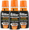 Buster Kitchen Plughole Unblocker (Pack of 3 x 150g) Fast-Acting Sink Unblocker Dissolves Fat, Food & Debris, Drain Cleaner Clears Blockages in Kitchen Sink Pipes