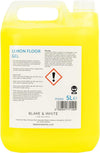 Blake & White Purely Smile Lemon Floor Gel 5L - Powerful Floor Cleaner Liquid for Tiles & Hard Surfaces - Removes Oil, Grease & Grime Deposits - Suitable for Linoleum, PVC & Sealed Wood