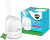 Vicks Personal Cool Mist Ultrasonic Humidifier - Small, Easy to Use, Quiet - Constant Mist Output - Home Use, Bedroom, Office, Nursery - Essential Oil VapoPad Included - Up to 5h for 10m2 - VUL510