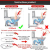Aozzy Toilet Auger Clog Remover Tool, Stainless Steel Telescoping Toilet Auger Grabber Tool, Use to Grab and Clear Blocking in Various Pipelines, for Unclog Drains, Siphon Toilet, Sink.