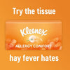 Kleenex Allergy Facial Tissues, Pack of 2 Boxes (112 Tissues)