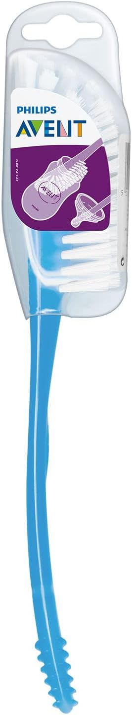 Philips Avent Scf145/06 Bottle And Teat Brush 1 Count (Pack of 1), Blue
