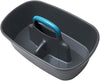 JVL 20-410A Car and Bike Care Cleaning Range Storage Caddy with Handle, Teal and Grey, 19 x 40 x 26cm