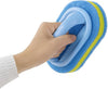 KOKSI Cleaning Brush for Bathroom Kitchen Bathtub Toilet Cleaner All Purpose Shower Sponge Scrubbing Brush with Ergonomic Handle