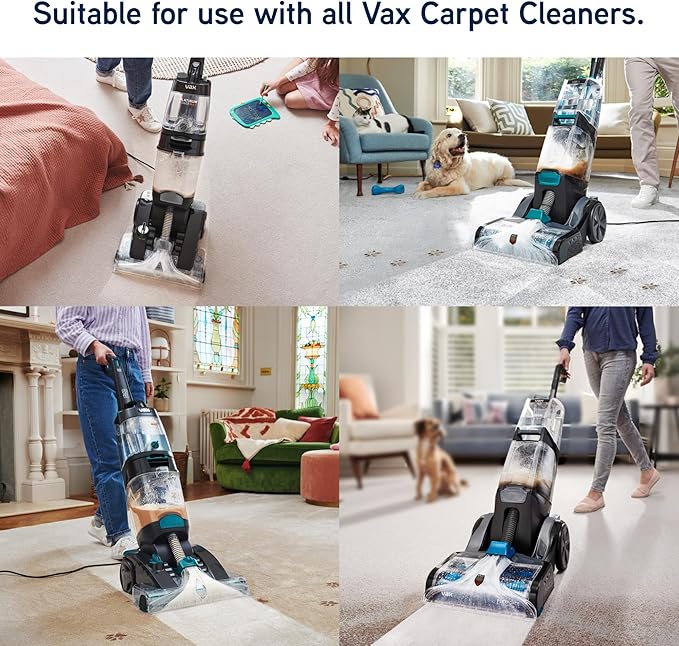 Vax Platinum Professional 1.5L Carpet Cleaner Solution, Stain Remover Shampoo, Rose Burst Scent, Neutralises Pet Odours, 1-9-139136, Charcoal