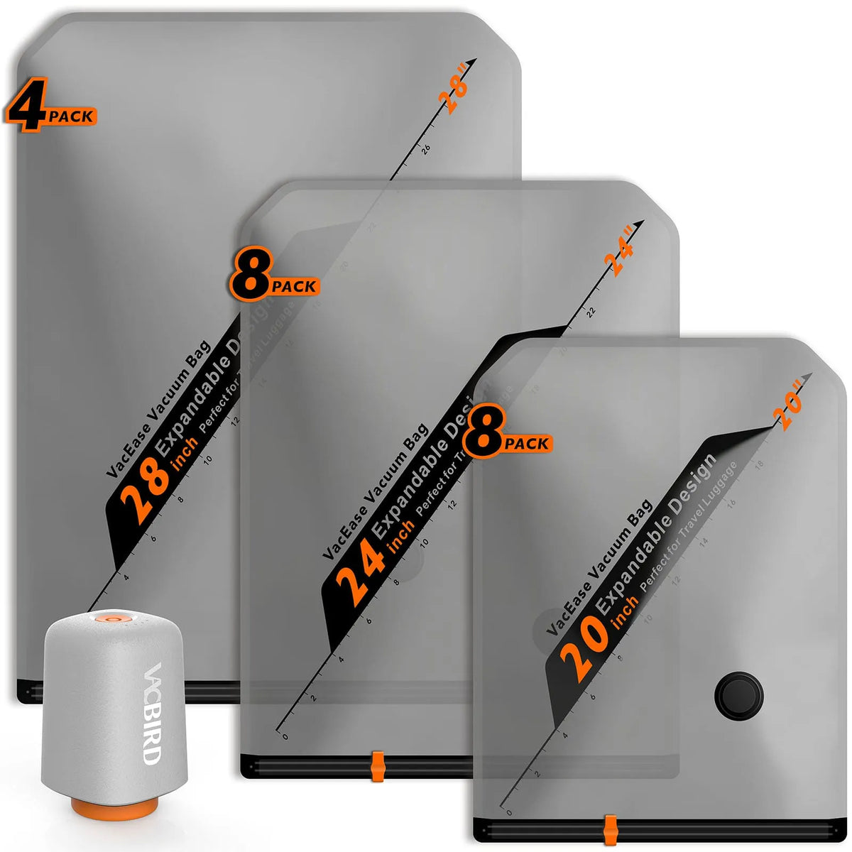 Misty-Style Vacuum Storage Bag Kit