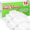 18Pack Magic Eraser Sponge for Cleaning, Extra Durable with 2X Stronger Cleaning Power for All Household Surfaces, Kitchens, Bathrooms, Walls, Shoes, Just Add Water to Erase All Dirt