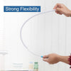 Ungfu Mall 2Pcs Sink Cleaning Brush, 71cm Extended Drain Snake Sink Unblocker Tool Sewer Cleaning Hook with 2 Pcs Sticky Hooks Drain Unblocker Tools for Sink, Bath Plug and Sewer, Blue
