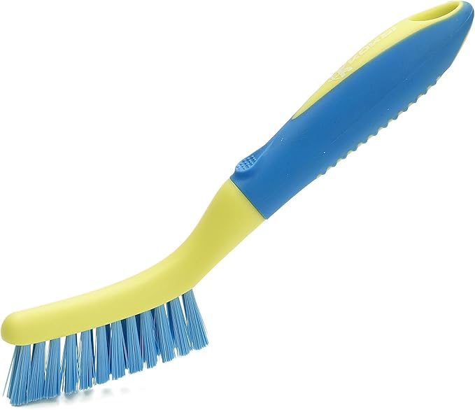 KOKSI Cleaning Brush for Bathroom Kitchen Bathtube Toilet All Purpose Sponge Brush with Ergonomic Handle (4, 4, count)
