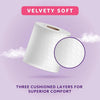 Toilet Roll, 3-ply Quilted, Velvety Soft, 45 Rolls (5 Packs of 9), 200 Sheets per Roll, FSC Certified