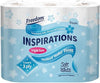 Freedom Inspirations Luxury 3Ply Toilet Roll - 45 Quilted Soft White and Scented Hygiene Bulk White Toilet Tissue and Loo Rolls