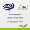Nicky Elite Scented Toilet Tissue - 24 Rolls of White Toilet Paper, 3-ply, Talc Scent, Softness to The Skin, Enriched with Lotion, 100% FSC Certified Paper, Extra Value Pack