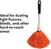 OXO 1373380 Good Grips Microfibre Delicate Duster, Inoxidable, Orange
