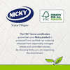 Nicky Soft Touch Toilet Tissue |Extra Value Pack – 32 Rolls of Extra Gentle White Toilet Paper |190 Sheets per Roll| 2-ply | Soft Tissue | Modern Embossing |Easy Opening | 100% FSC Certified Paper