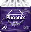 Phoenix Toilet Rolls – 60 Pack | 3 Ply Lavender Scented Toilet Paper | Bulk Buy, Soft, Quilted, Sustainably Sourced, Eco- Friendly Luxury Bathroom Tissue