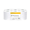Commercial Mini Jumbo Toilet Roll, 2-ply Premium, 12 Rolls (1 pack), 557 Sheets per Roll, Sheet Size: 30.5 x 9 cm, T2 Dispenser Compatible