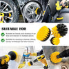 LyriFine Electric Cleaning Brush, Upgraded Full-Body IPX7 Waterproof Electric Spin Scrubber UK, 7 Heads, Long Handle & Dual Speed Electric Brush for Cleaning, Shower Cleaner for Bathroom Floor Tile