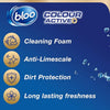 Bloo Colour Active Toilet Rim Block Lavender with Anti-Limescale, Cleaning Foam, Dirt Protection and Extra Freshness - 2 x Rimblocks, purple (Pack of 3)