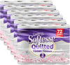 Softesse Toilet Paper 60 Rolls, 3 Ply Toilet Rolls Bulk Buy, Luxuriously Soft, Gentle and Hypoallergenic Sustainable Toilet Rolls - Quilted Toilet Roll for Your Family - Dermatologically Tested (60)