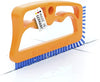 Fuginator tile joint brush orange/blue - innovative grout brush for cleaning joints in bathroom, kitchen & household removes mould superficially