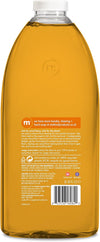 Method Wood Floor Cleaner Refill, Moisturising Oil, Surface Spray, Gently Cleans and Shines, Almond Natural Scent, Pack of 2, 2L