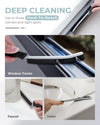 SXhyf Cleaning Brush - Hard Bristle Crevice Cleaning Brush UK, Multifunctional Gap Cleaning Scrub Brush, Grout Brush, Cleaning Products for Household Use, Home, Kitchen, Bathroom, Window, Vehicle