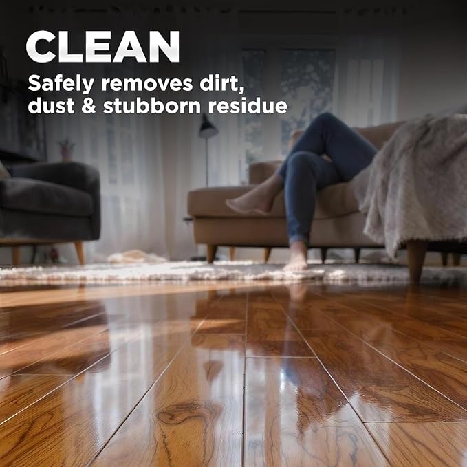 Weiman Hardwood Floor Cleaner and Polish - Restorer Combo - Wood Floor Cleaner - 2 Pack