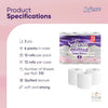 Softesse Toilet Paper 60 Rolls, 3 Ply Toilet Rolls Bulk Buy, Luxuriously Soft, Gentle and Hypoallergenic Sustainable Toilet Rolls - Quilted Toilet Roll for Your Family - Dermatologically Tested (60)