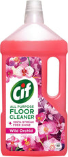 Cif Wild Orchid Floor Cleaner residue-free surface cleaner for linoleum, vinyl and ceramic tiles 950 ml