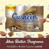 Cusheen by Splesh Toilet Roll Bulk Buy - Pack of 48 Rolls (2 x 24 packs) Quilted White 3 Ply Shea Butter Fragrance Toilet Rolls