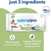 WaterWipes Sensitive+ Baby & Toddler Wipes, 720 Count (12 Packs), 3-In-1 Cleans, Cares, Protects, 99.9% Water, Textured Clean, Unscented