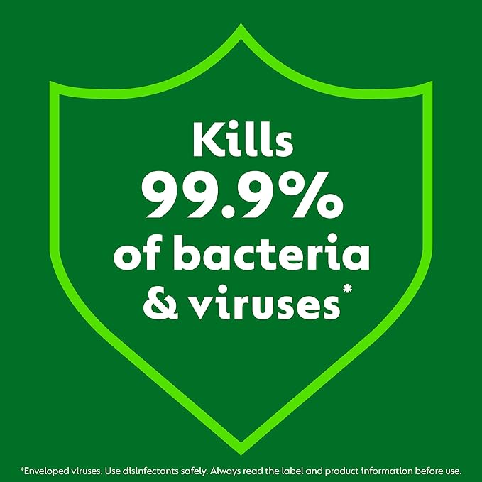 Dettol Antibacterial Cleansing Surface Wipes, Fragrance Free, 126 pack (6 x 126, Total 756 Wipes) Large Value, Household Disinfectant, Home Hygiene, Biodegradable, Kills 99.9 Percent of Germs