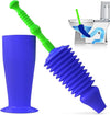 Luigi's World's Best Toilet Plunger - Plunger Toilet Unblocker Heavy Duty - Plungers for Unblocking - Unique Strongest Unblocker Tool - Plungers for Unblocking - Clog Remover Tool
