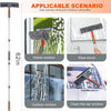 Professional Window Squeegee Cleaner, Equipment Kit Shower Squeegee 158cm Telescopic Window Washing Equipment with Bendable Head,and Aluminium Cleaning Tools for Indoor/Outdoor High Window