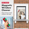 Tyroler Glider D4 Magnetic Window Cleaner for Double Glazing | Double Sided Window Cleaner Tool | Fits 2-40mm Window Thickness | Adjustable Force Control | Window Cleaning Equipment Magnetic