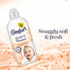 Comfort Pure Dreams Cashmere Soft Fabric Conditioner Dermatologist-Recommended Gentle Next to Sensitive Skin 30 washes (900 ml)