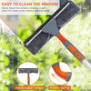Professional Window Squeegee Cleaner, Equipment Kit Shower Squeegee 158cm Telescopic Window Washing Equipment with Bendable Head,and Aluminium Cleaning Tools for Indoor/Outdoor High Window