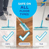 Flash Speedmop Floor Cleaner Starter Kit, Fast Easy and Hygienic (1 Handle, 8 Wet plus 16 Dry Refills), Trap and Lock Daily Dirt, Grease and Grime Without Getting Down On Your Knees