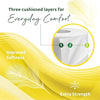 Phoenix Toilet Rolls – 45 Pack | 3 Ply Lemon Scented Toilet Paper | Bulk Buy, Soft, Quilted, Sustainably Sourced, Eco- Friendly Luxury Bathroom Tissue