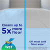 Flash Speedmop Wet Floor Cleaning Wipes, 96 Cloths (24x4), Antibac Lemon Multi-Surface, Trap & Lock Daily Dirt, Grease & Grime Without Getting Down On Your Knees ( Package may vary)