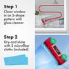 Tyroler Glider D4 Magnetic Window Cleaner for Double Glazing | Double Sided Window Cleaner Tool | Fits 2-40mm Window Thickness | Adjustable Force Control | Window Cleaning Equipment Magnetic