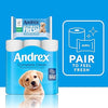 Andrex Complete Clean Toilet Roll 36 Rolls (Previously Andrex Classic Clean Toilet Tissue) Unbeatable Toilet Paper with Unique 3D Wave, FSC Certified