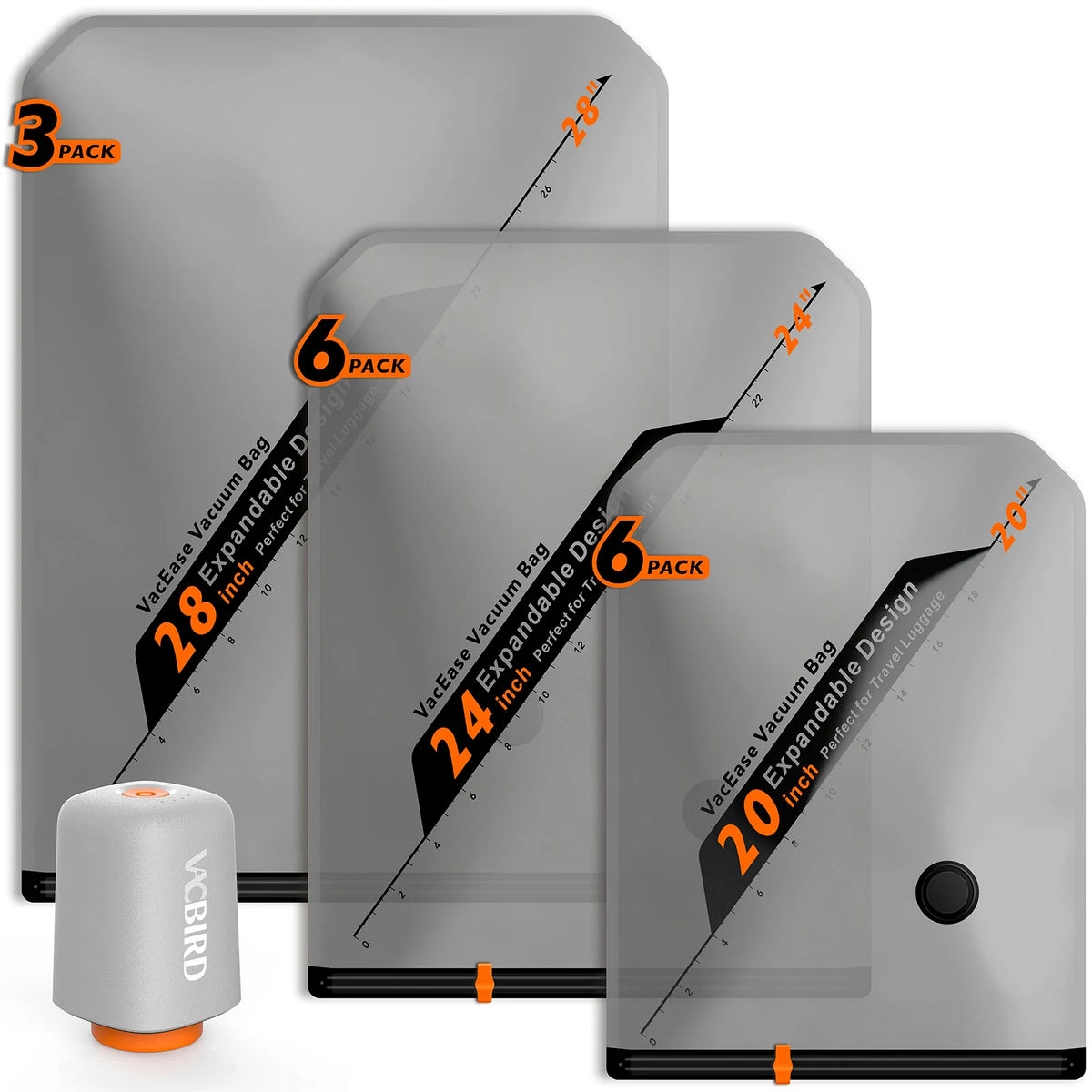 Misty-Style Vacuum Storage Bag Kit