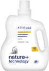 ATTITUDE Liquid Fabric Softener, Plant-Based & Vegan, HE Compatible, Naturally Derived, Citrus Zest Scent, 80 Loads, 2 Liters